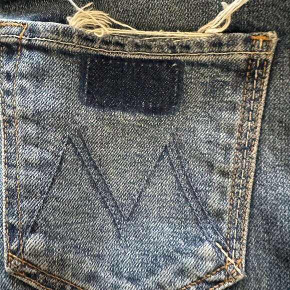 Mother Jeans; The Hustler Ankle Fray; size 27; Color:  We all Scream - Picture 3 of 9
